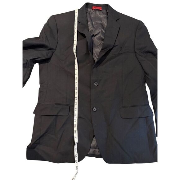 Alfani Exclusively For Macy’s 100% Wool Pin Striped Formal Blazer Coat 44R - Picture 11 of 15